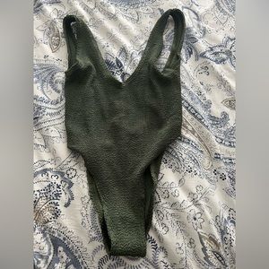 BNWT Bond-Eye The Mara One Piece Swimsuit - One Size in Khaki